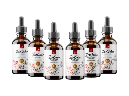 Zensulin 6-bottle supply — 180-day blood sugar support course